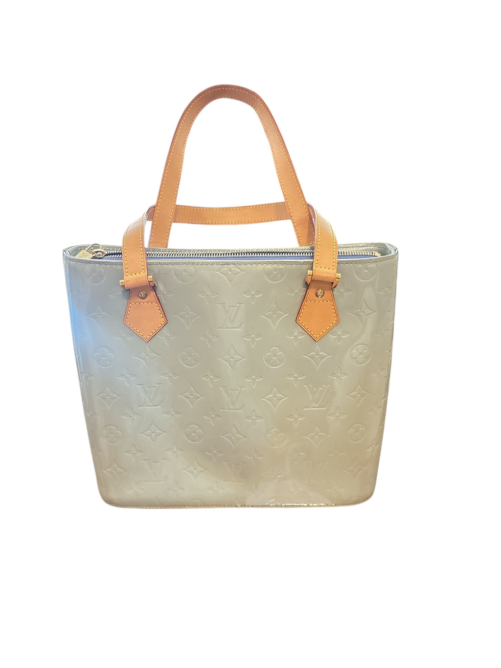Louis Vuitton Green Monogram Vernis Houston.