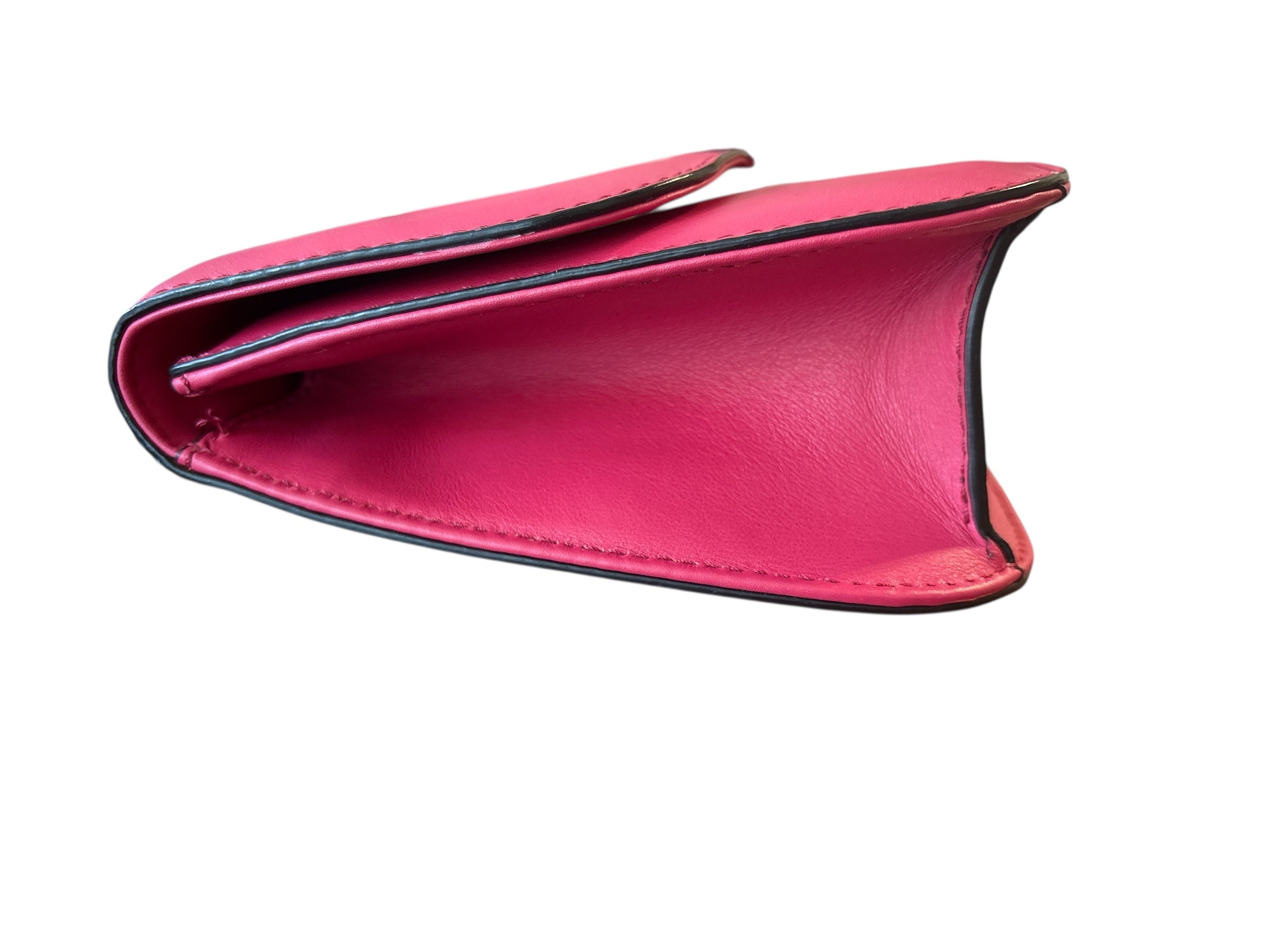 Valentino Multicolor Leather Glam Lock Bag.