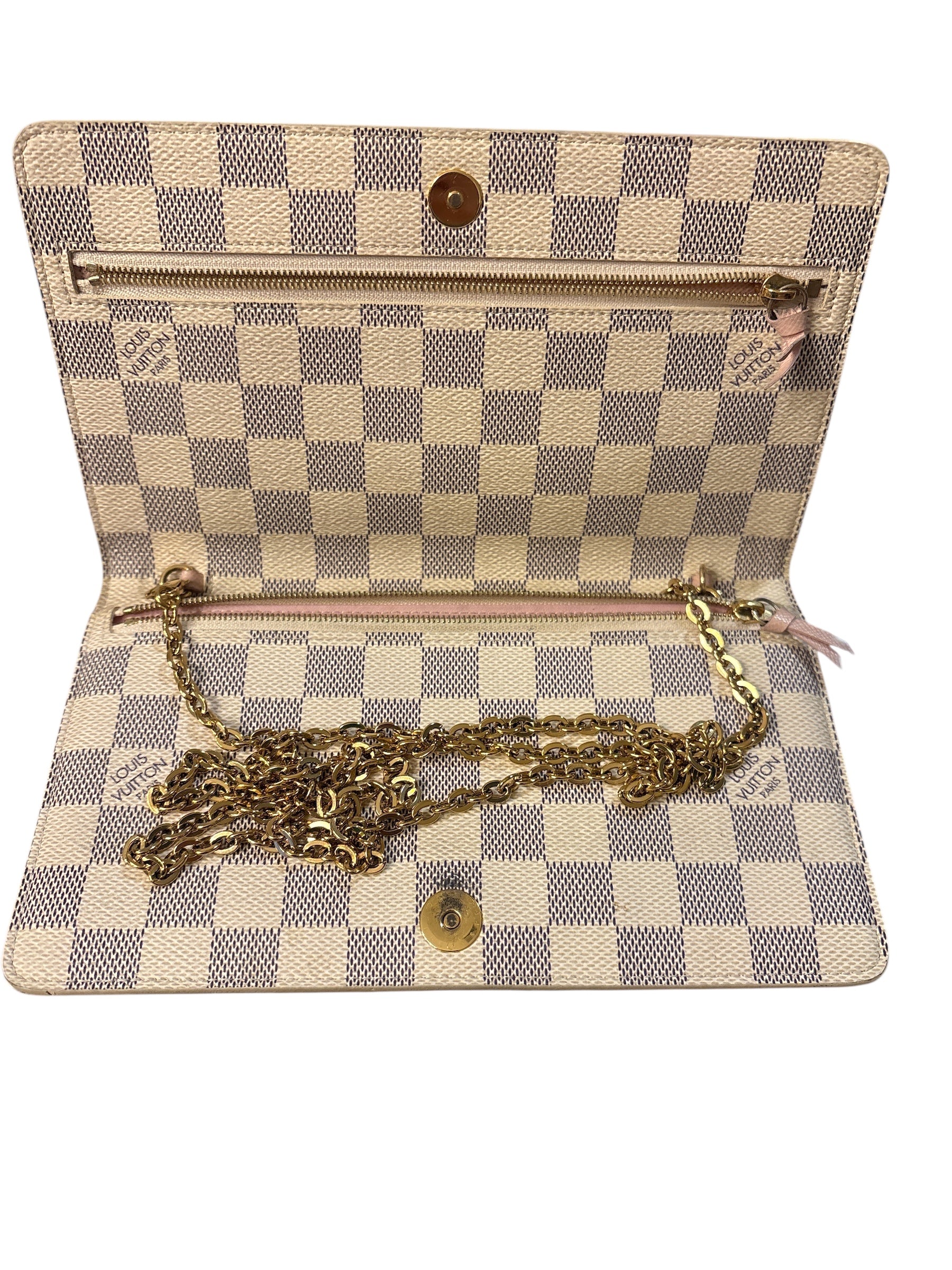 Louis Vuitton Weekend Pochette Limited Edition Damier Summer Trunks Multicolor.