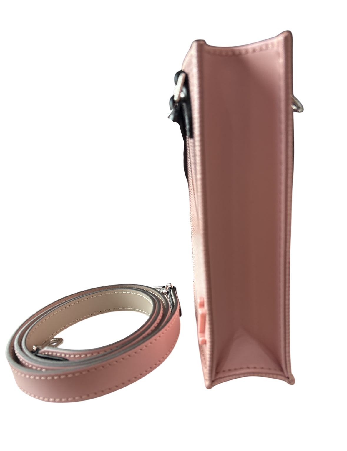 Louis Vuitton Petit Sac Plat Black/ Pink Epi Leather Shoulder Bag.