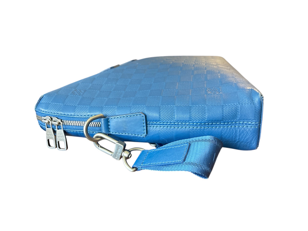Louis Vuitton Neptune Infini Leather Porte Documents Jour Bag.