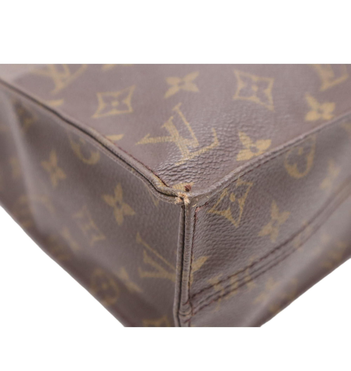 Louis Vuitton Monogram Sac Plat Tote Bag.