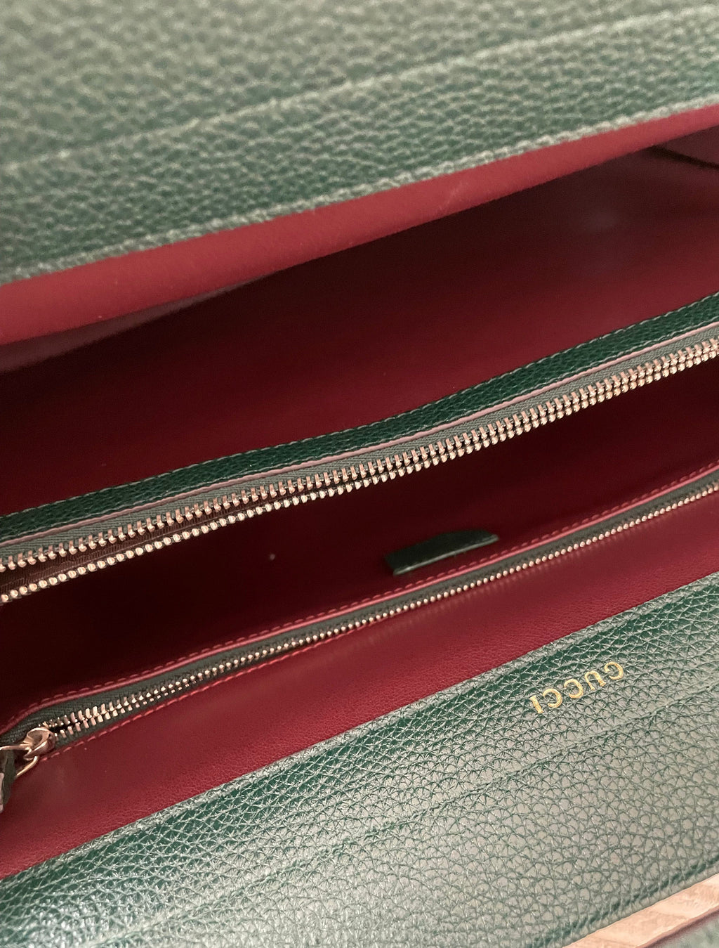 Gucci Zumi Top Handle Bag - Green.