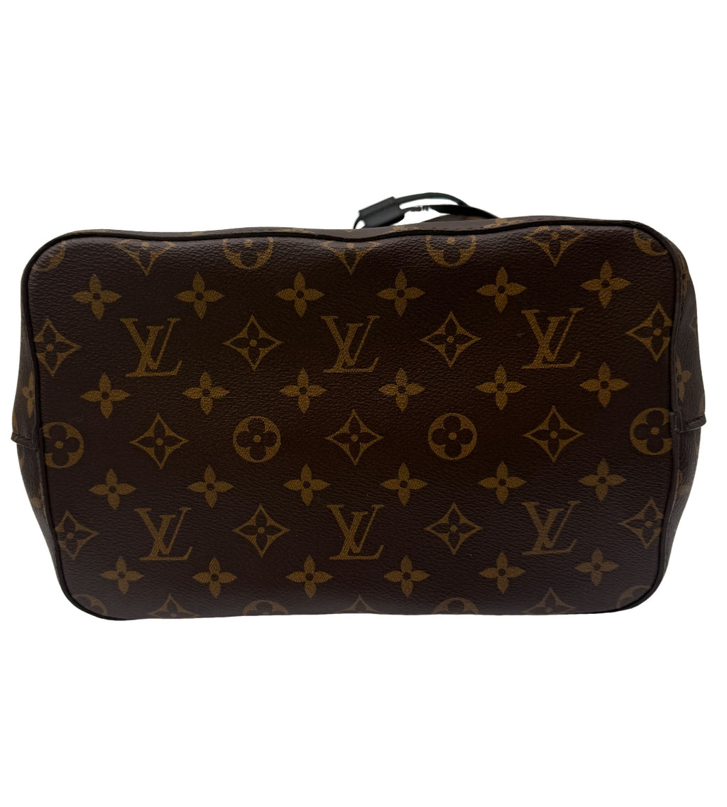 Louis Vuitton LV Monogram Brown Bucket Bags.