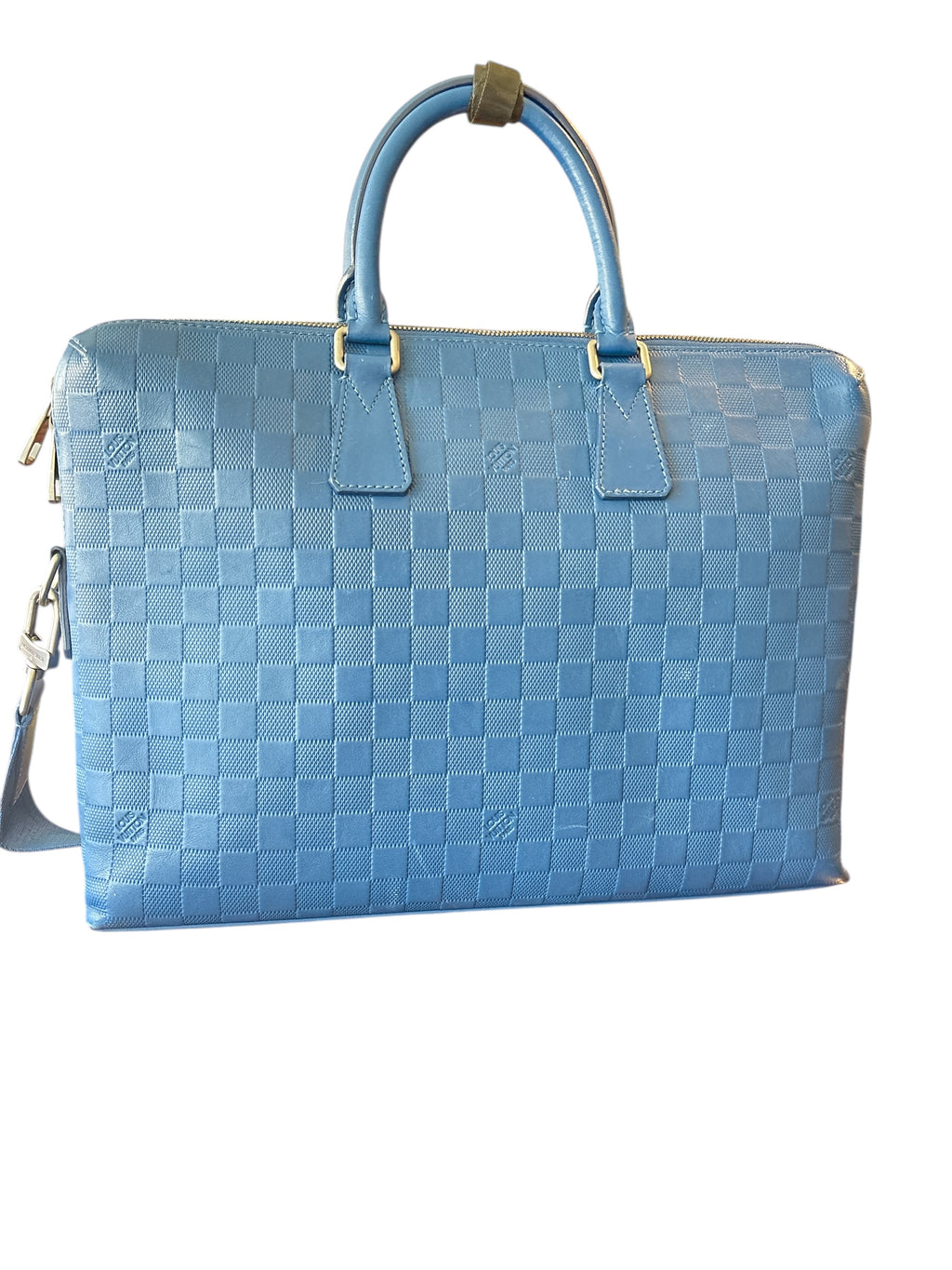 Louis Vuitton Neptune Infini Leather Porte Documents Jour Bag.
