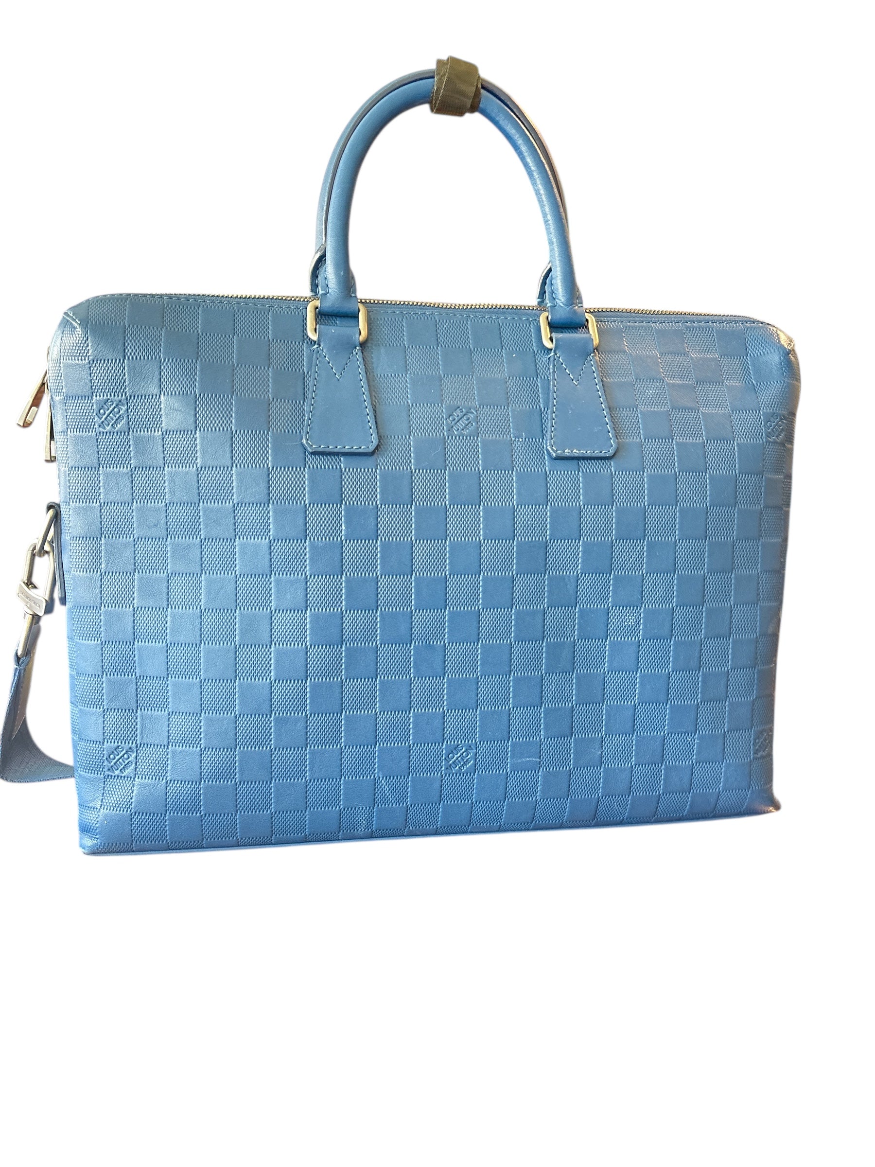 Louis Vuitton Neptune Infini Leather Porte Documents Jour Bag.