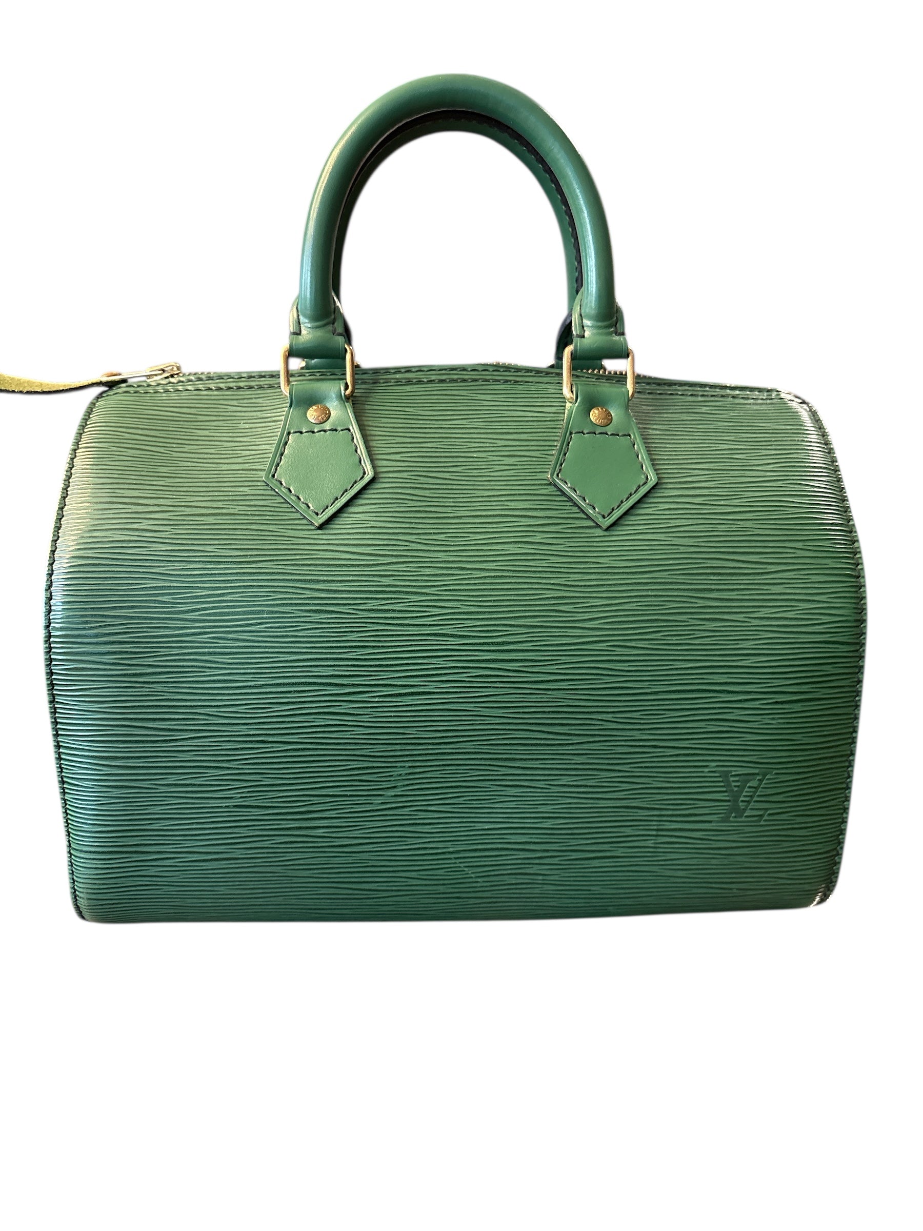 Louis Vuitton Green Epi Leather Speedy.