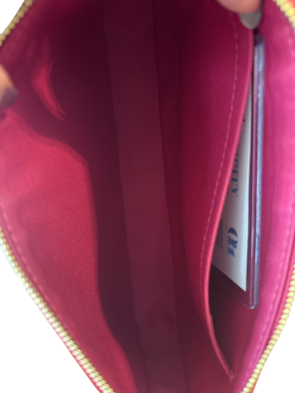 Louis Vuitton Vernis Patent Leather Pochette Accessoires.