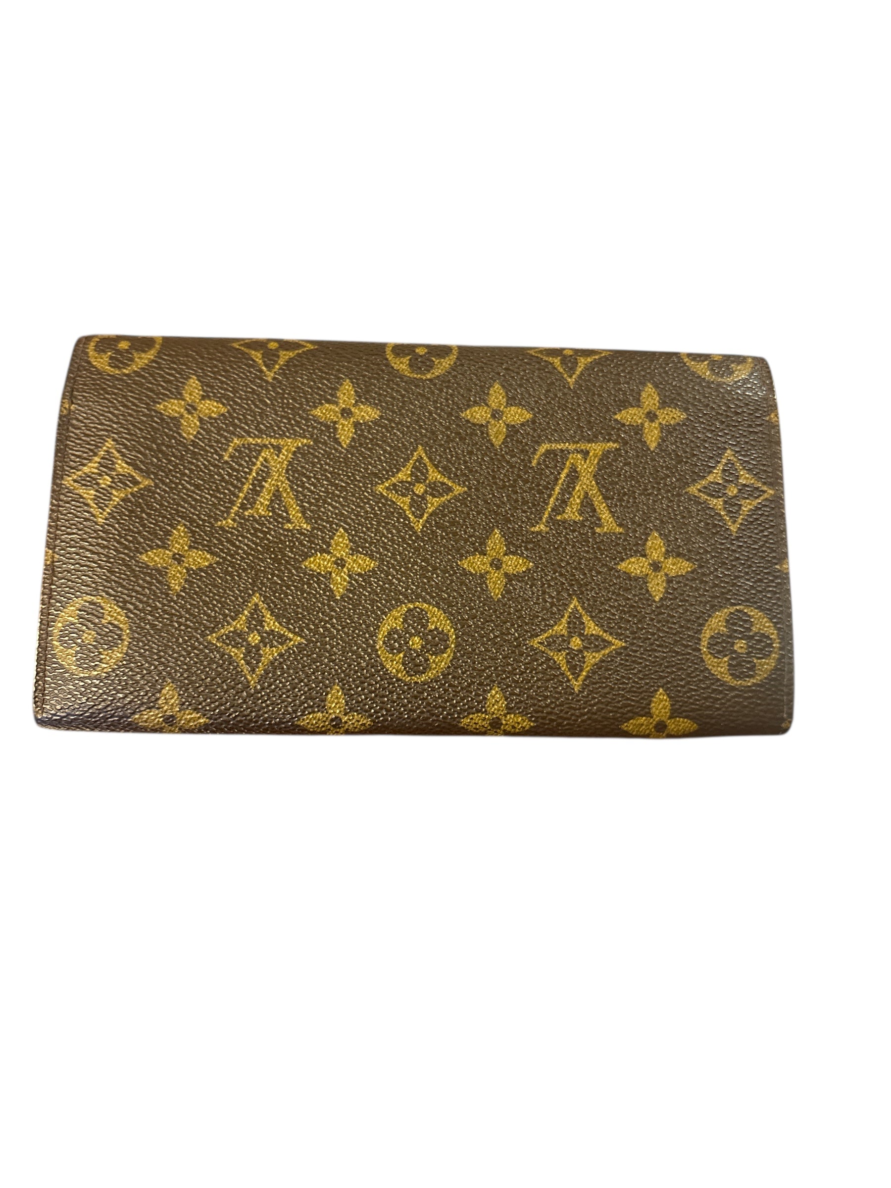 Louis Vuitton Sarah Leather Wallet.
