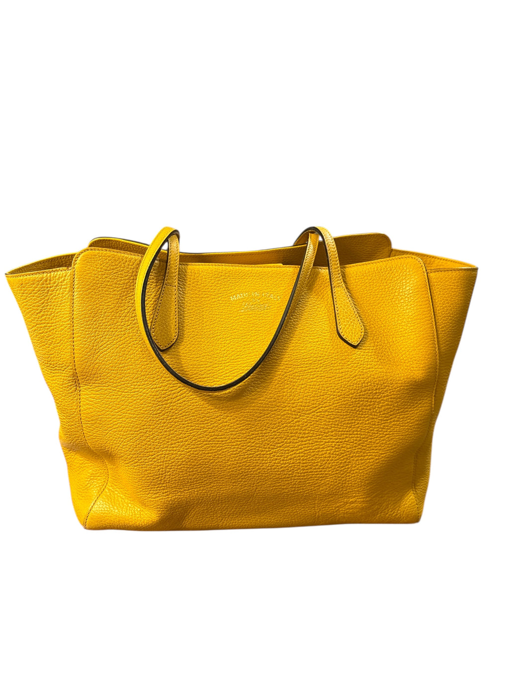 Gucci Swing Tote Yellow.
