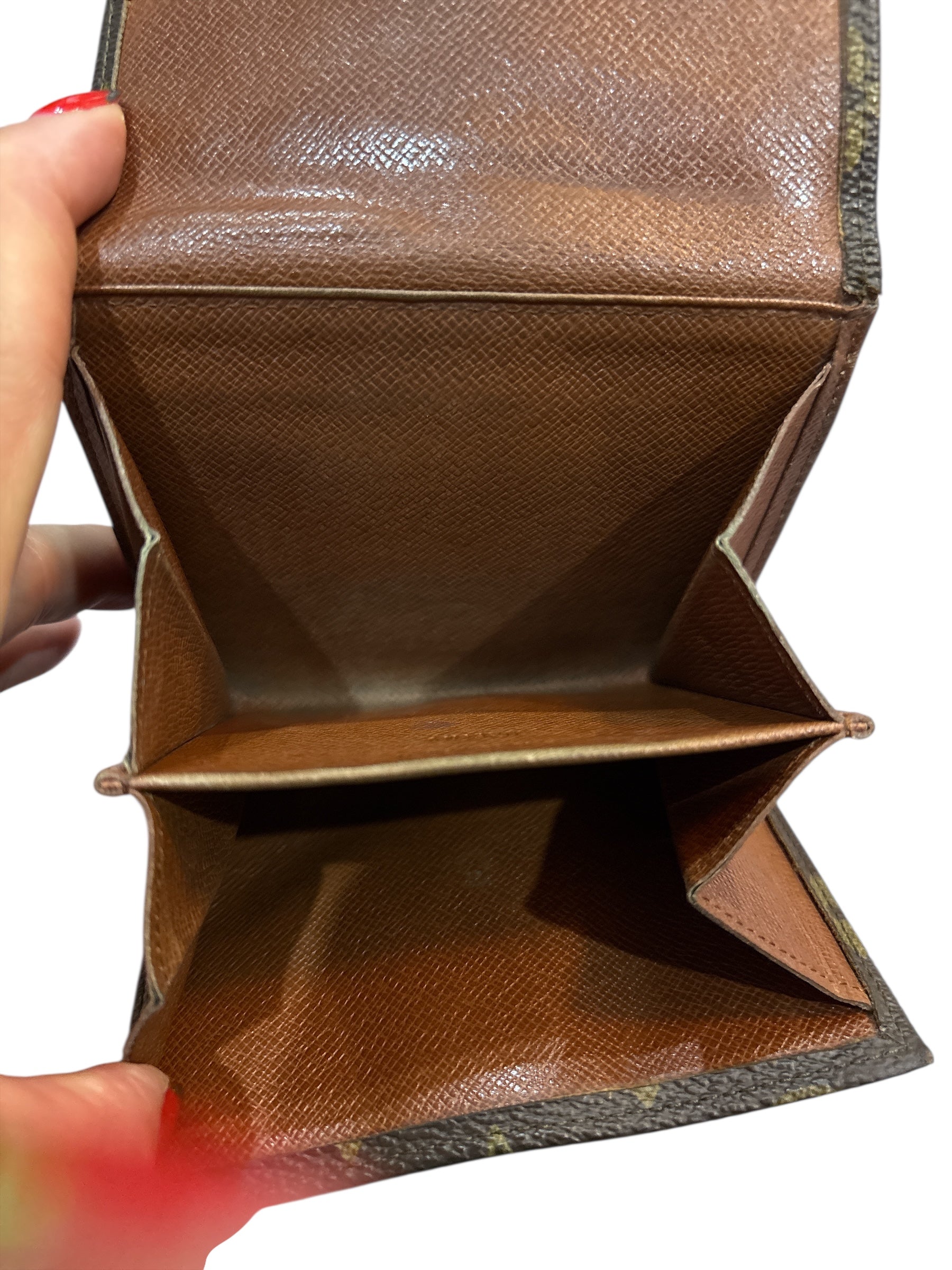 Louis Vuitton Monogram Elis Compact Wallet.