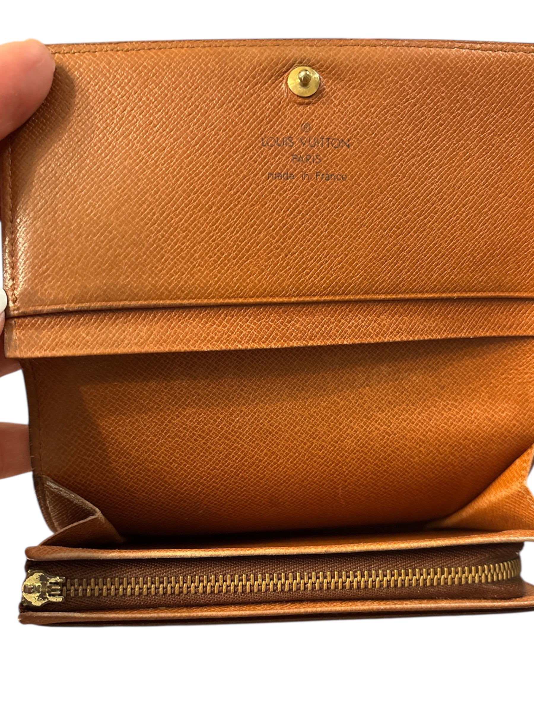 Louis Vuitton Porte Monnaie Tresor Wallet.