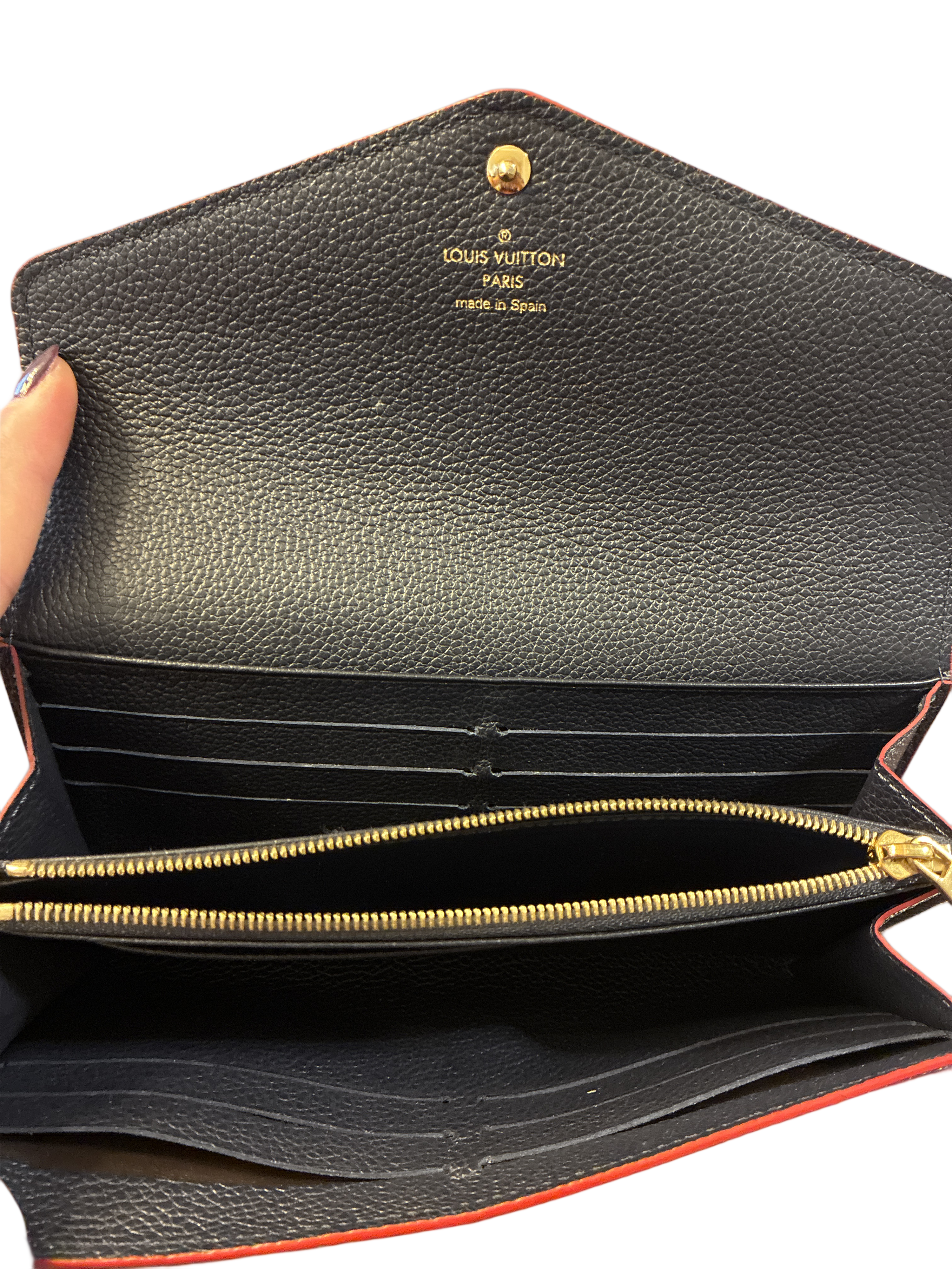 Louis Vuitton Blue Infini Monogram Empreinte Sarah NM