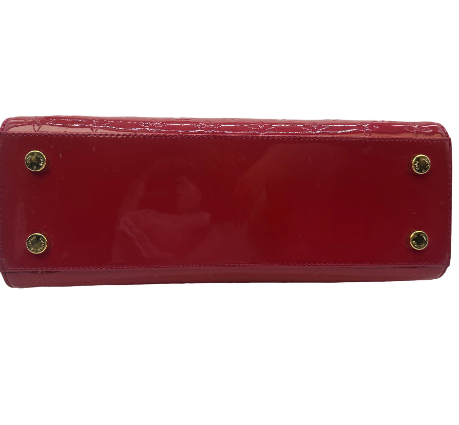 Louis Vuitton Monogram Vernis Brea Handle Bag.