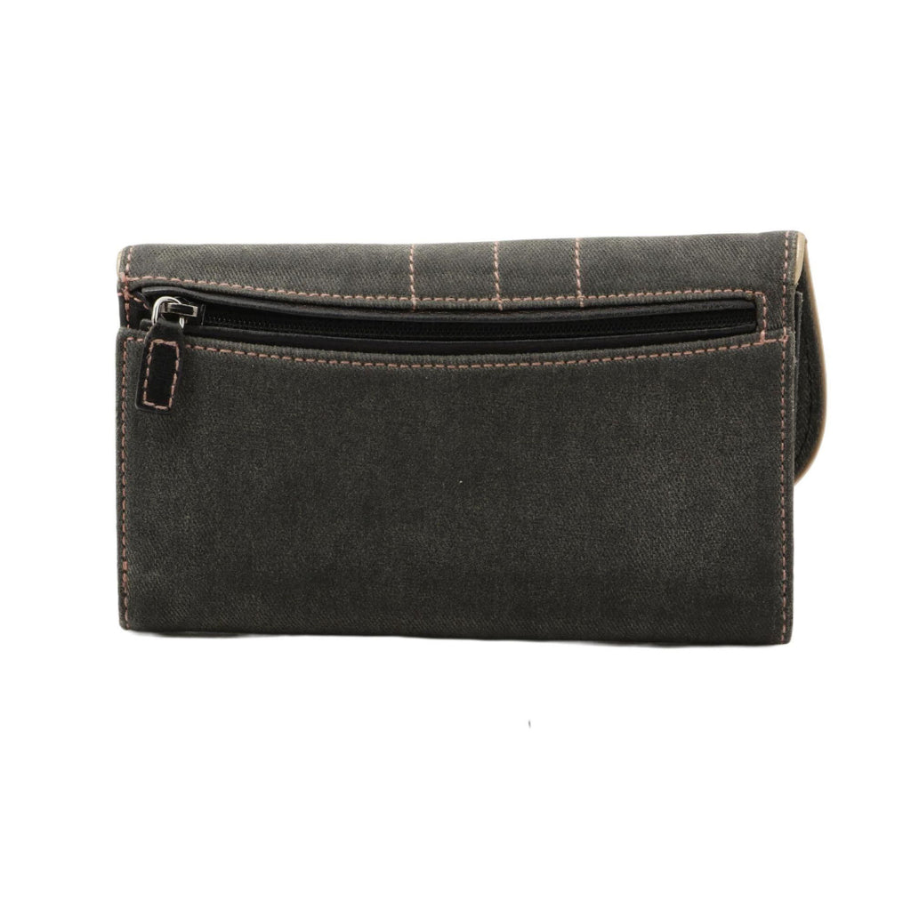 Christian Dior Black Long Wallet.
