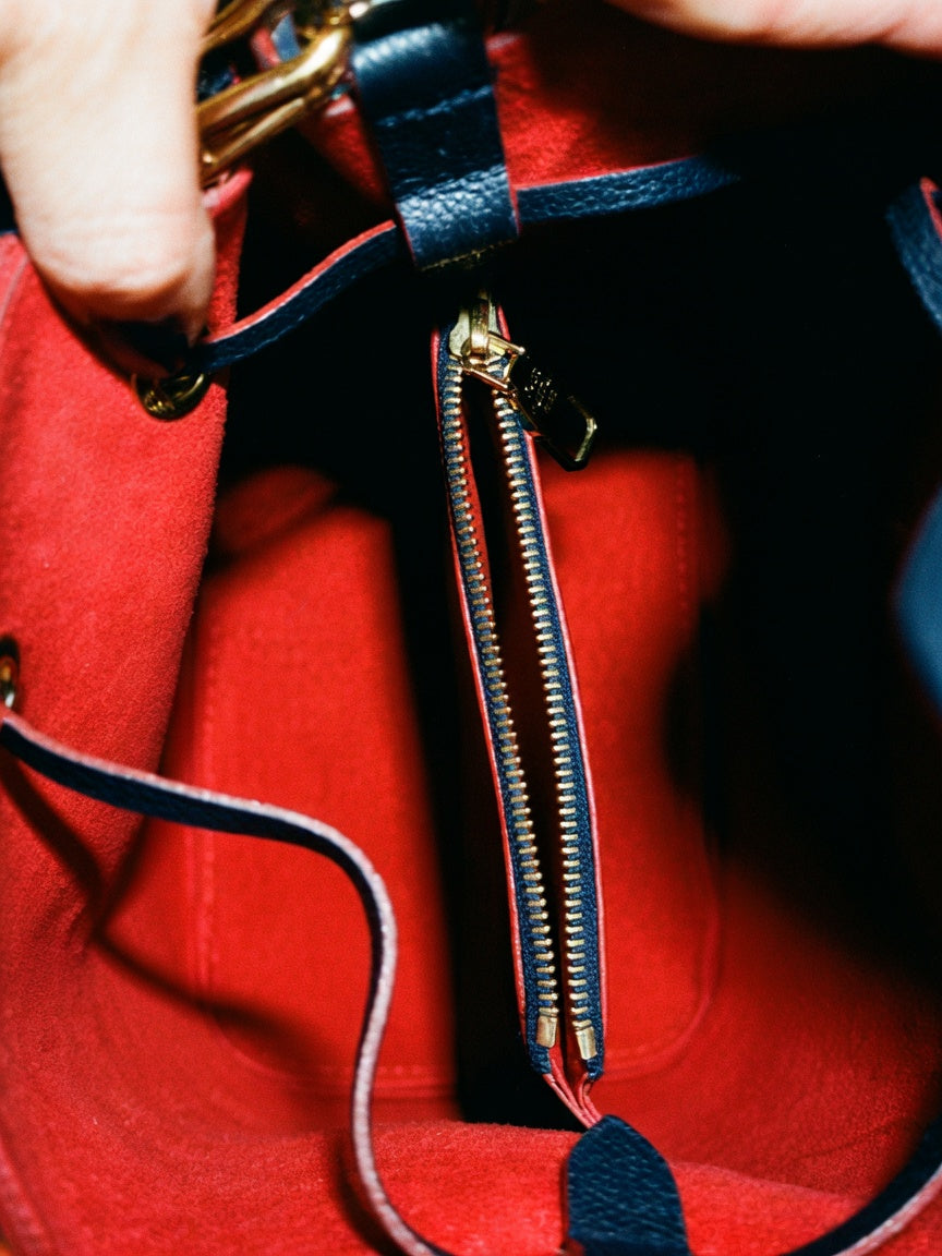 Louis Vuitton Empreinte Neone MM Marine Rouge
