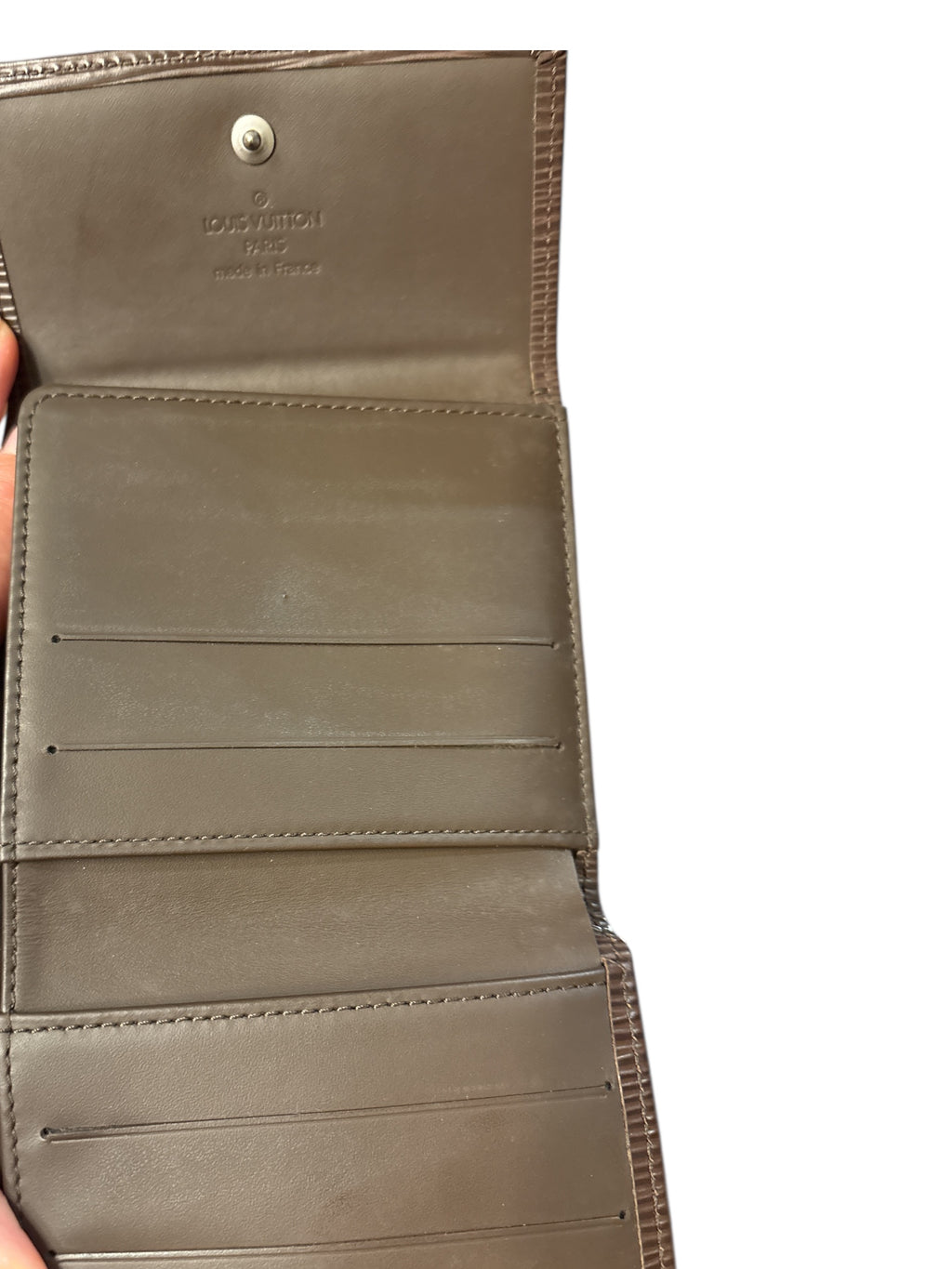 Louis Vuitton Epi Leather Wallet.