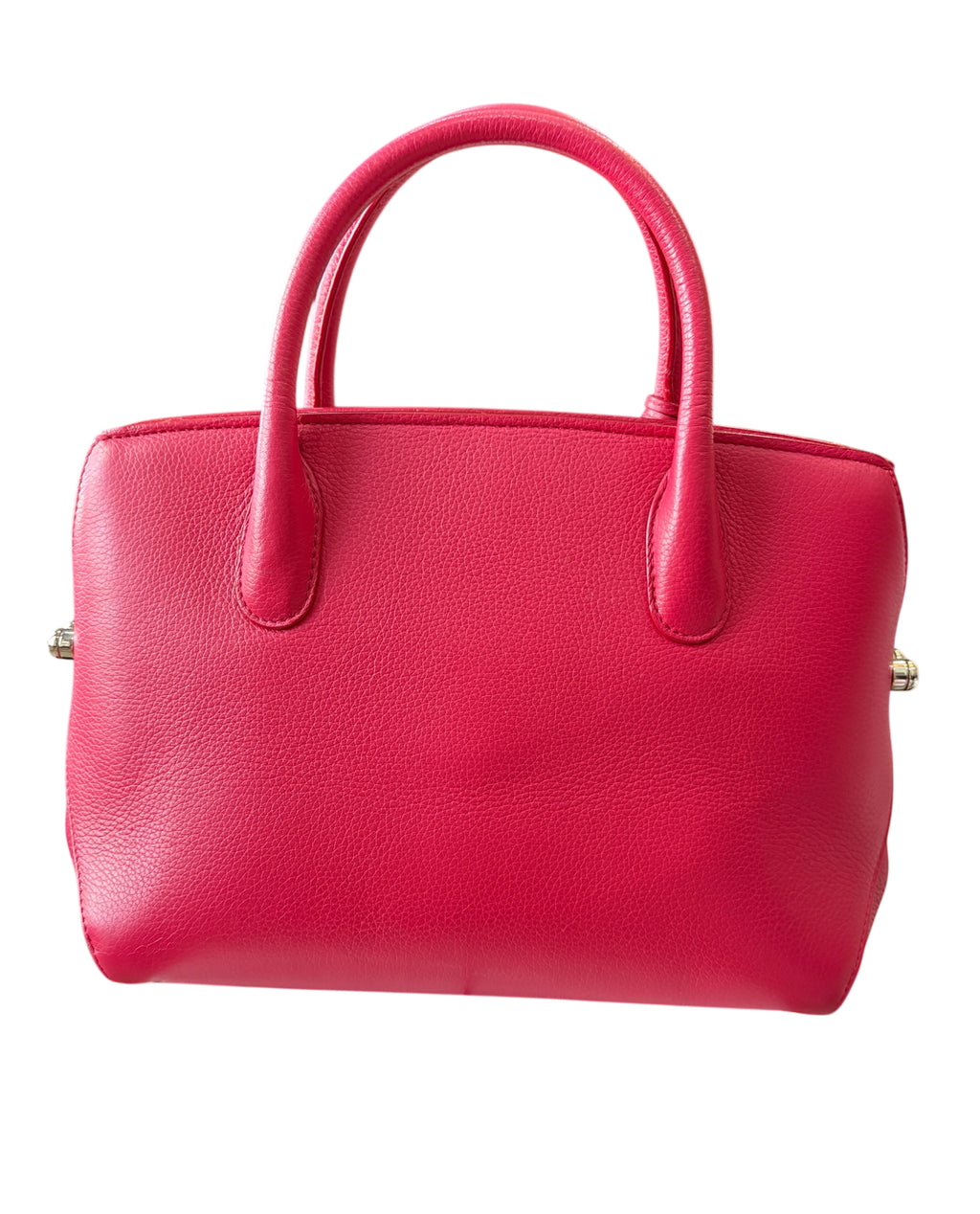 Christian Dior Bar Bag Leather Pink.