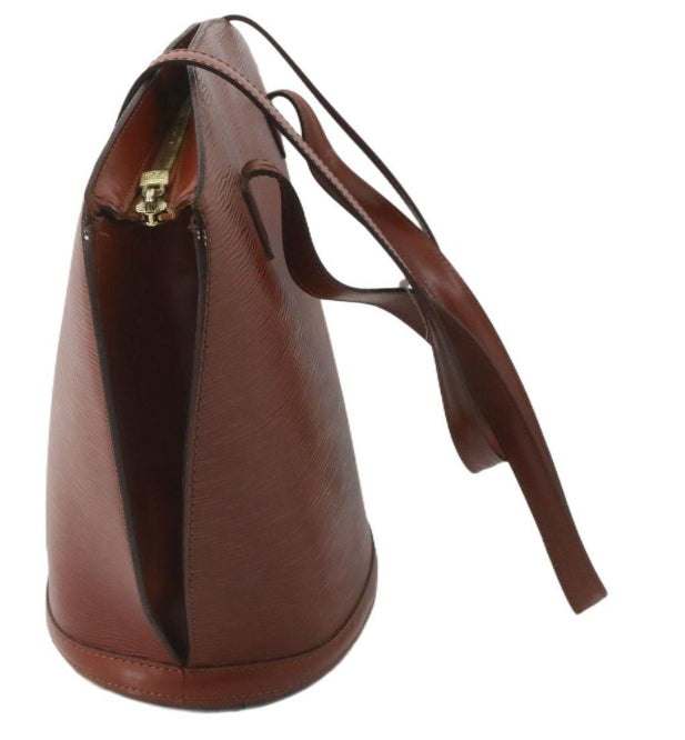 Louis Vuitton Epi Brown Leather Saint Jacques Handbag.