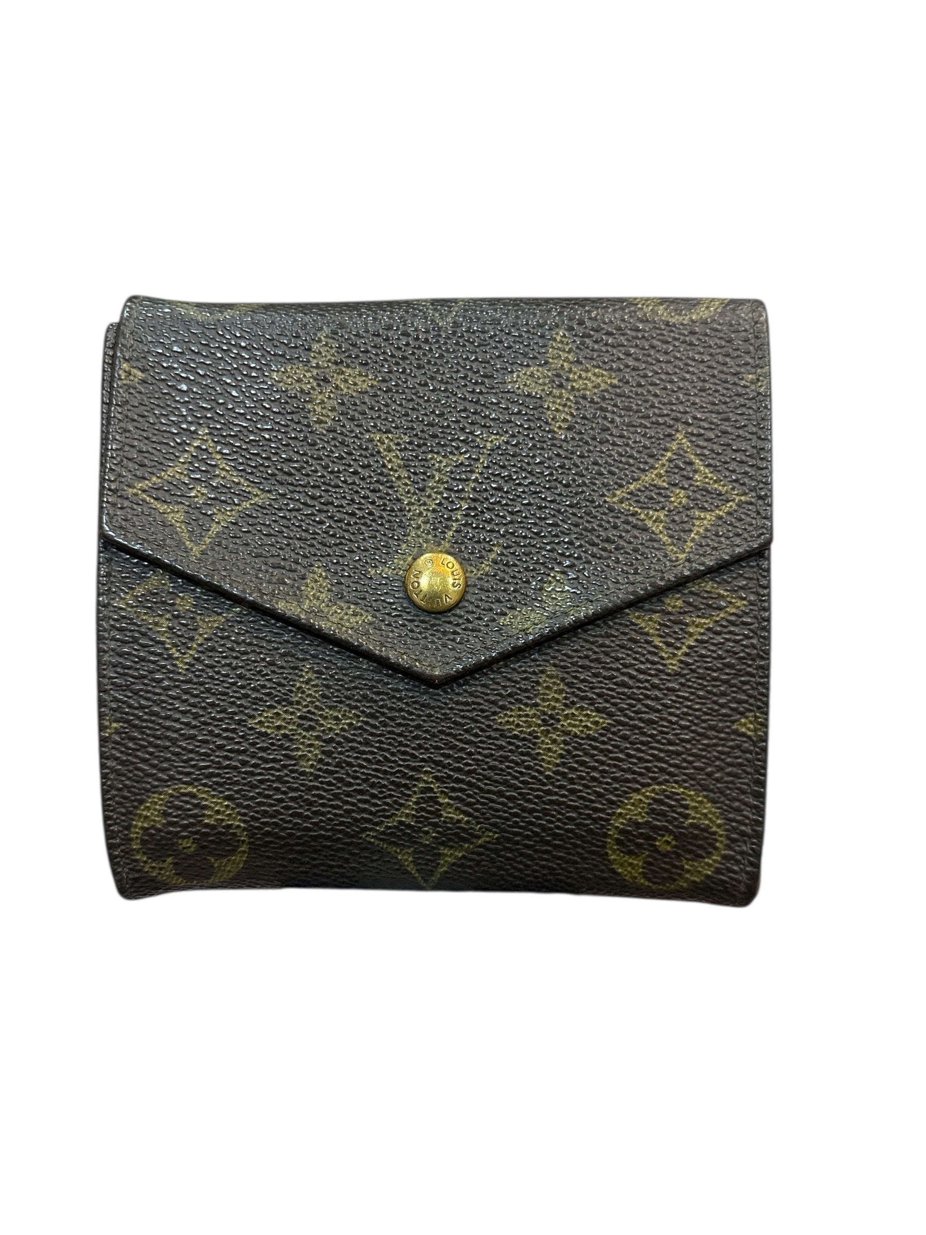 Louis Vuitton Monogram Elis Compact Wallet.