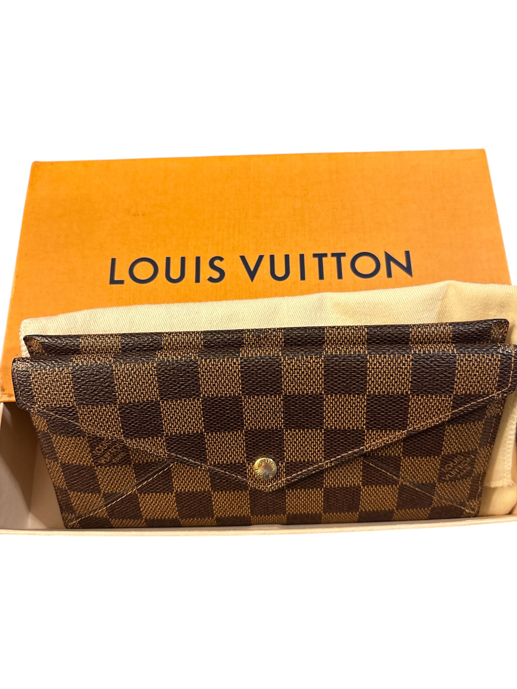 Louis Vuitton Trifold Wallet Borde Leather BRW.