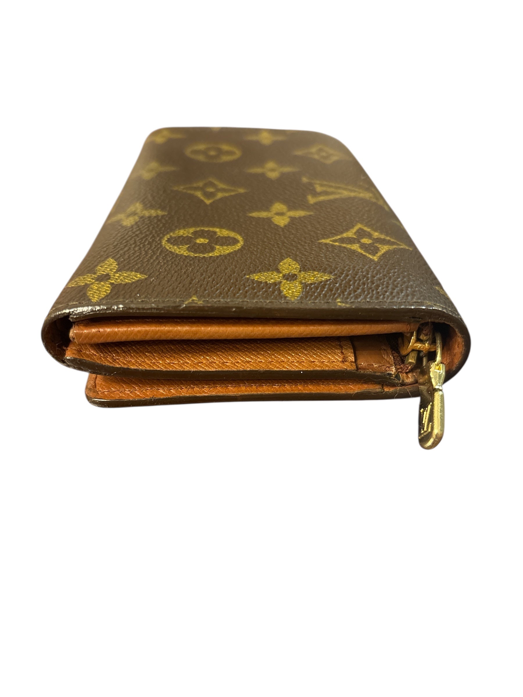 Louis Vuitton Monogram Porte Monnaie Compact Wallet.
