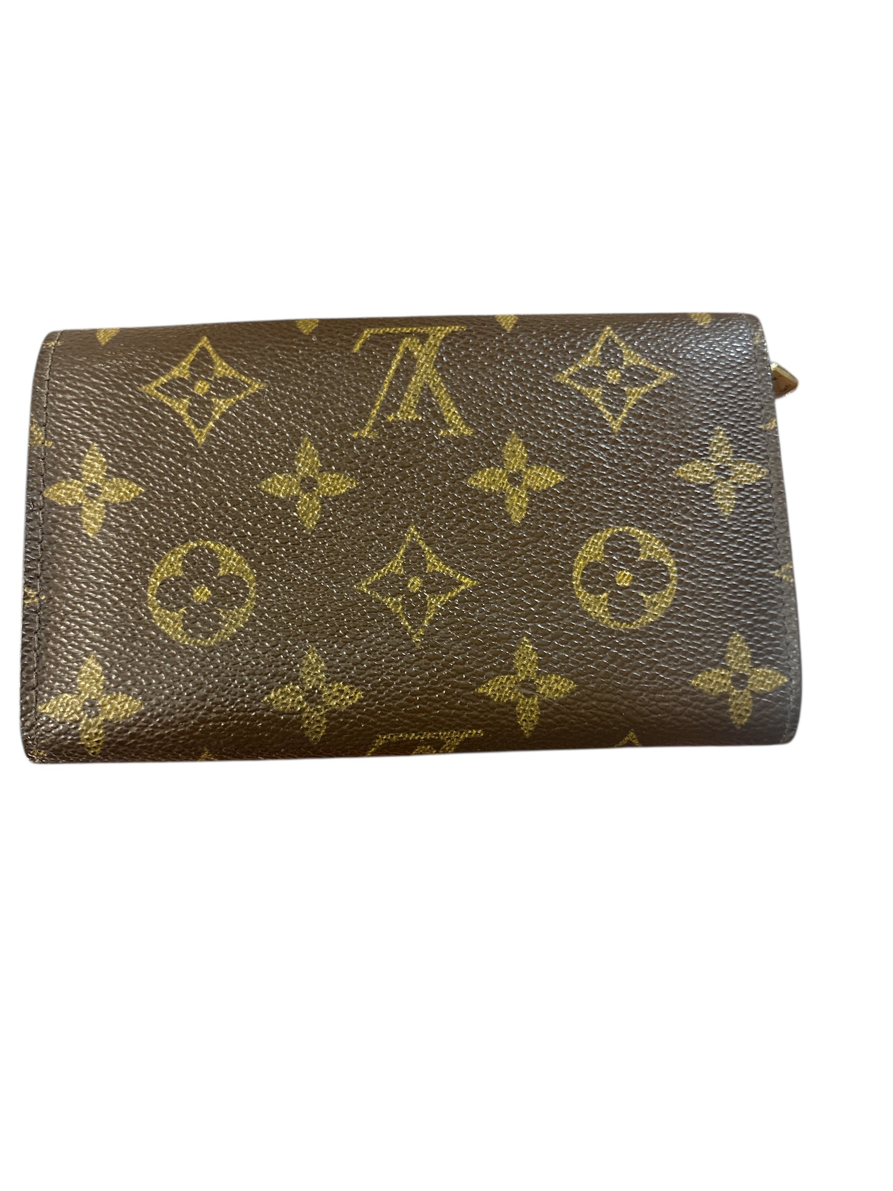 Louis Vuitton Monogram Porte Monnaie Compact Wallet.