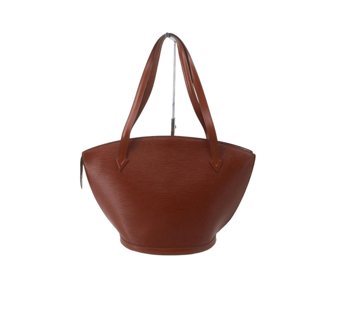 Louis Vuitton Epi Brown Leather Saint Jacques Handbag.