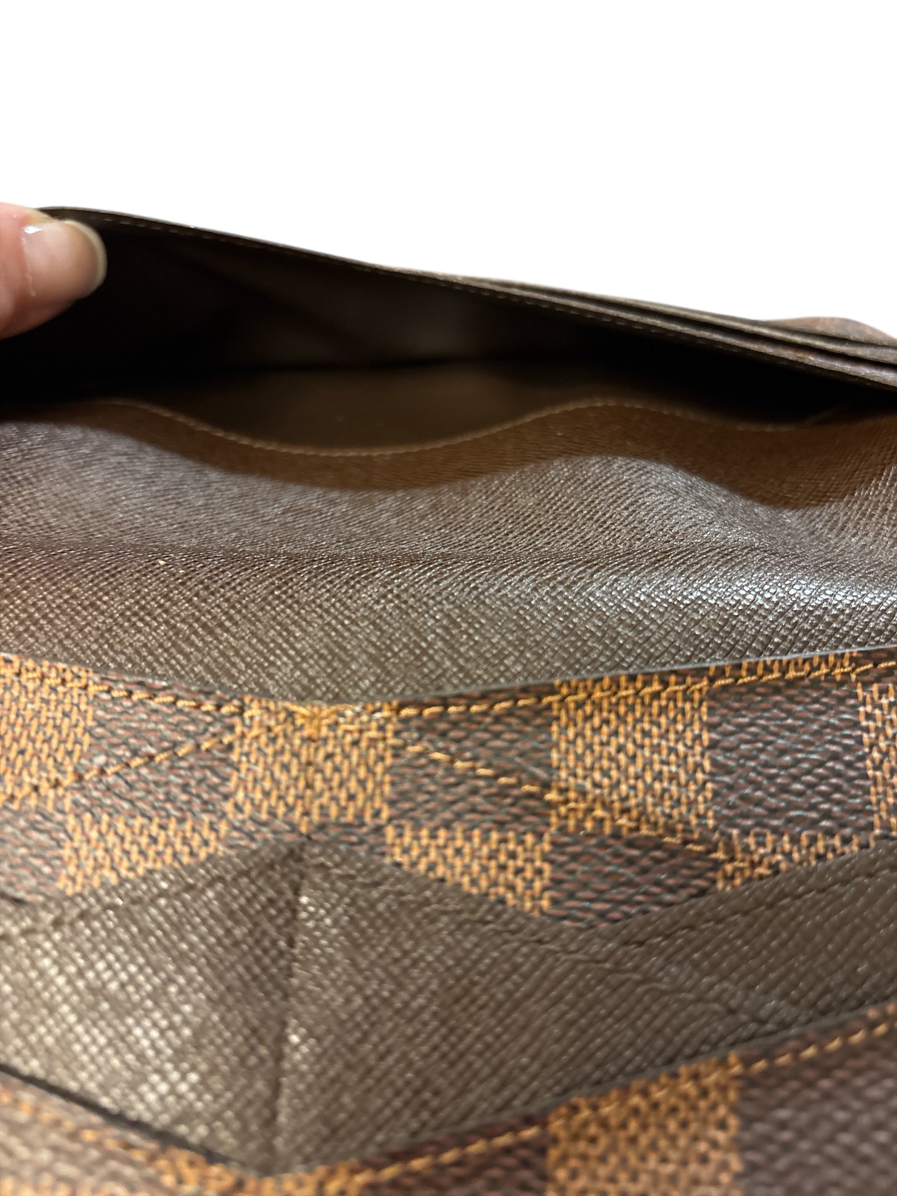 Louis Vuitton Trifold Wallet Borde Leather BRW.