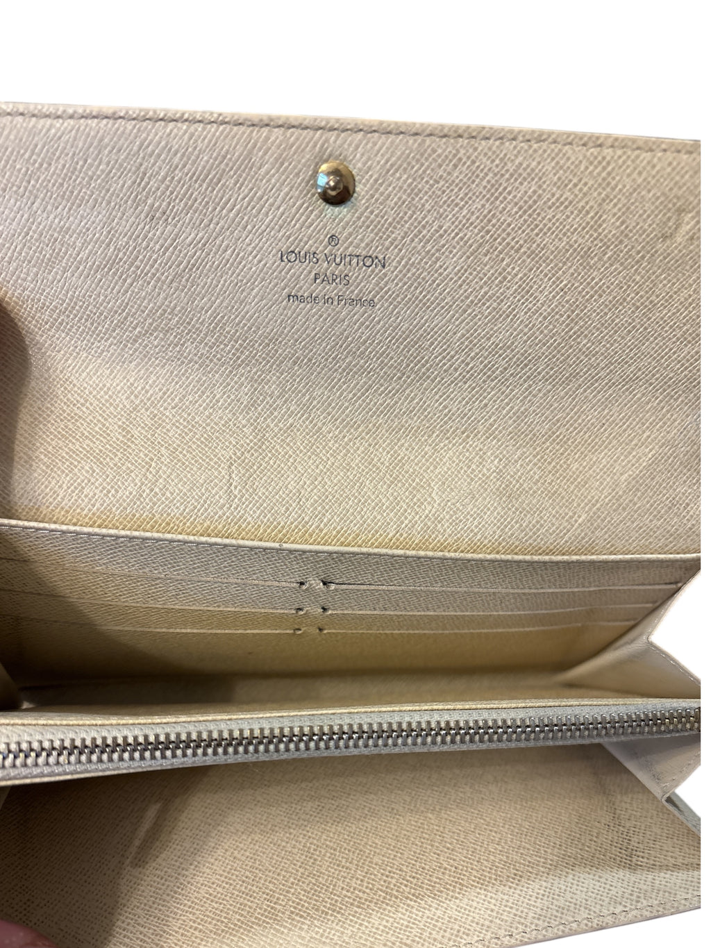 Louis Vuitton Damier Azur Wallet.