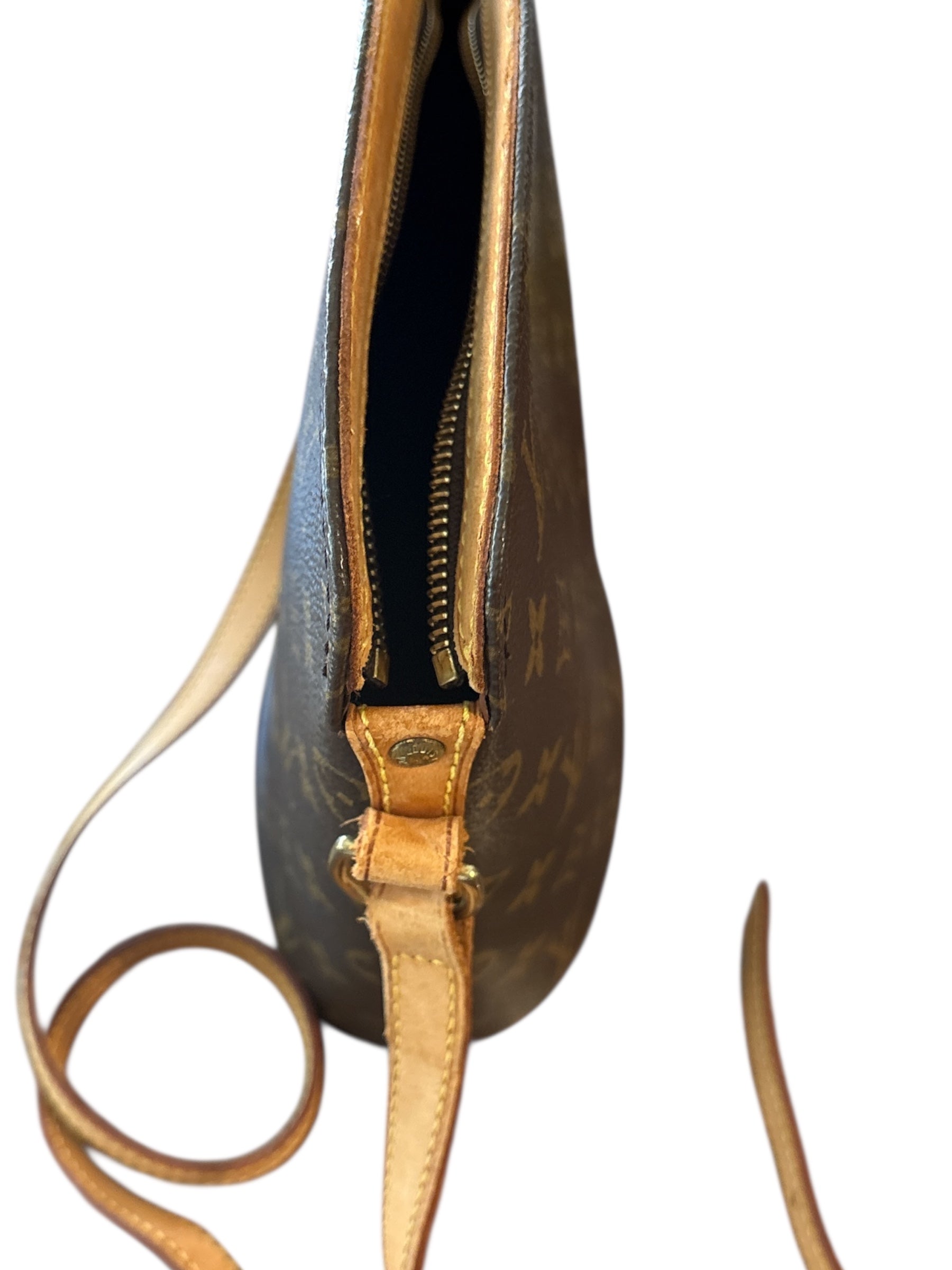 Louis Vuitton Drouot Monogram Shoulder Bag.