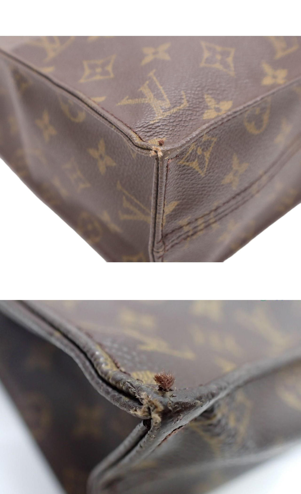 Louis Vuitton Monogram Sac Plat Tote Bag.