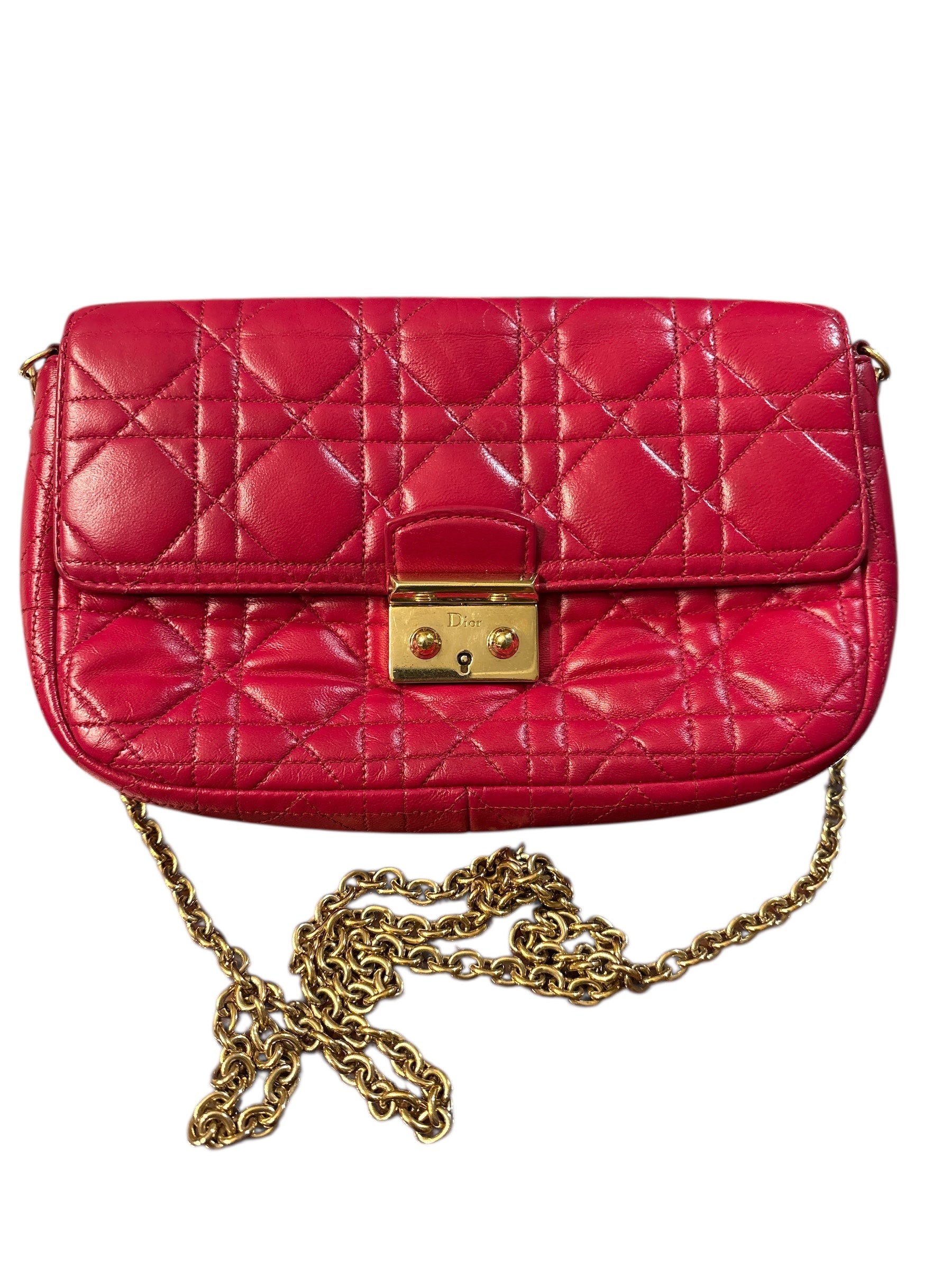 Miss Dior Leather Crossbody Bag.