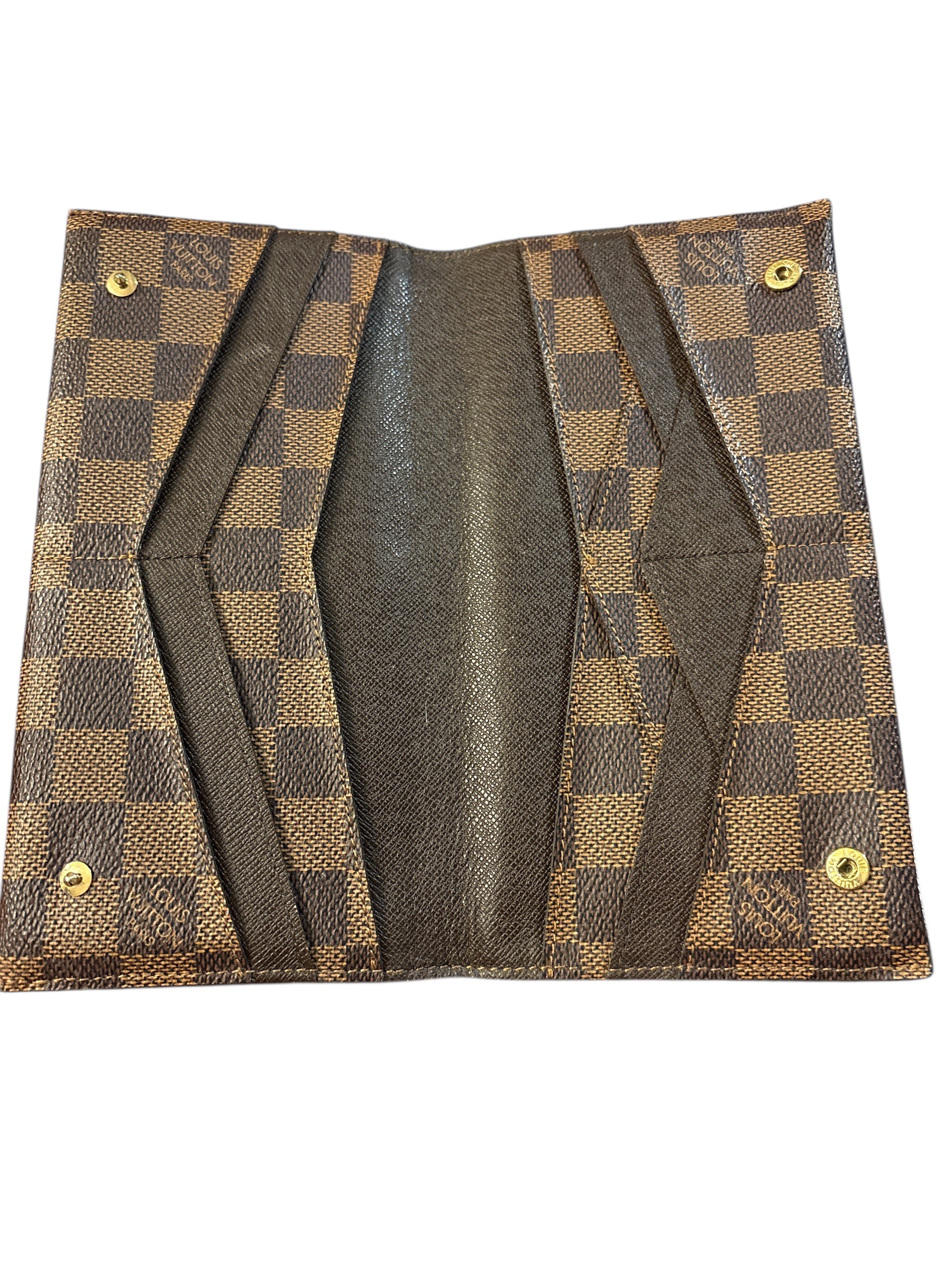 Louis Vuitton Trifold Wallet Borde Leather BRW.