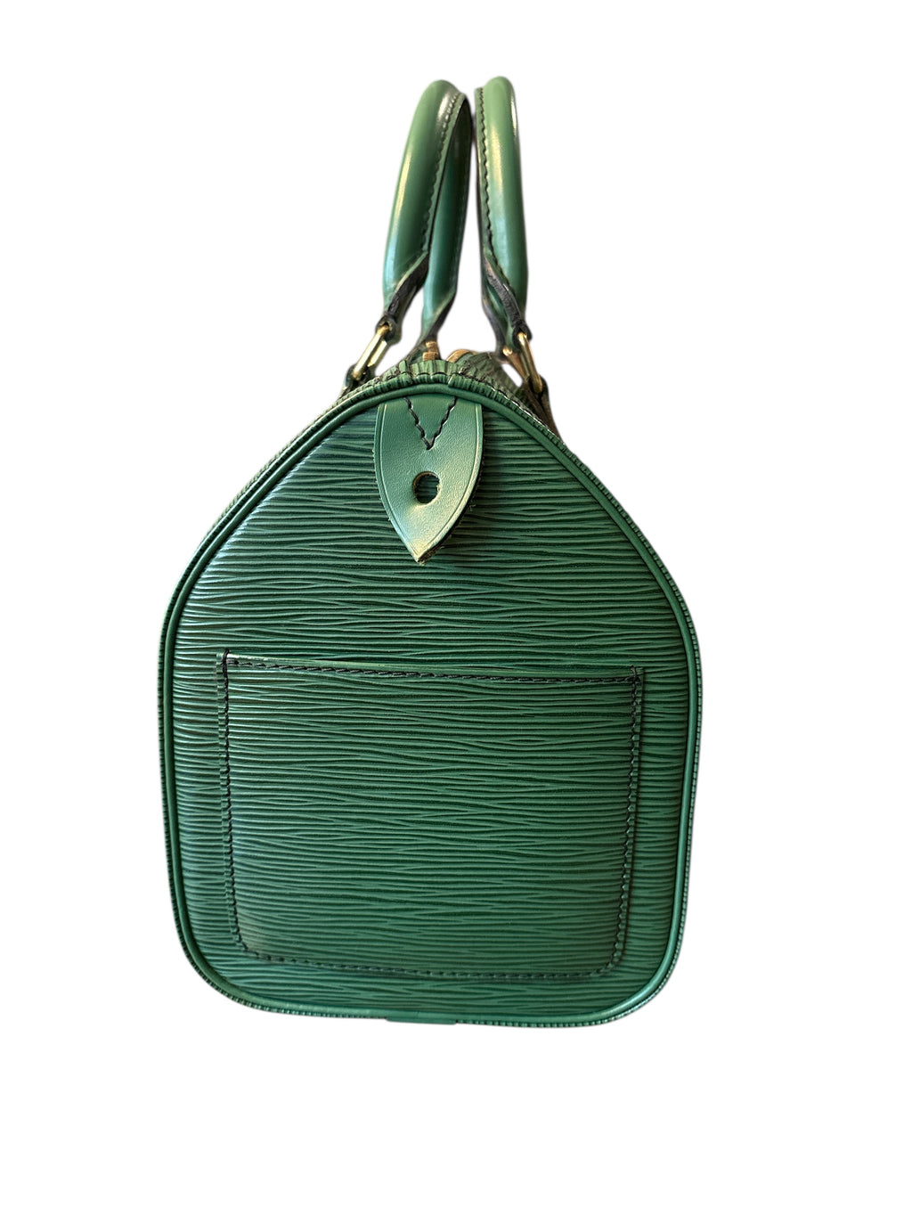 Louis Vuitton Green Epi Leather Speedy.