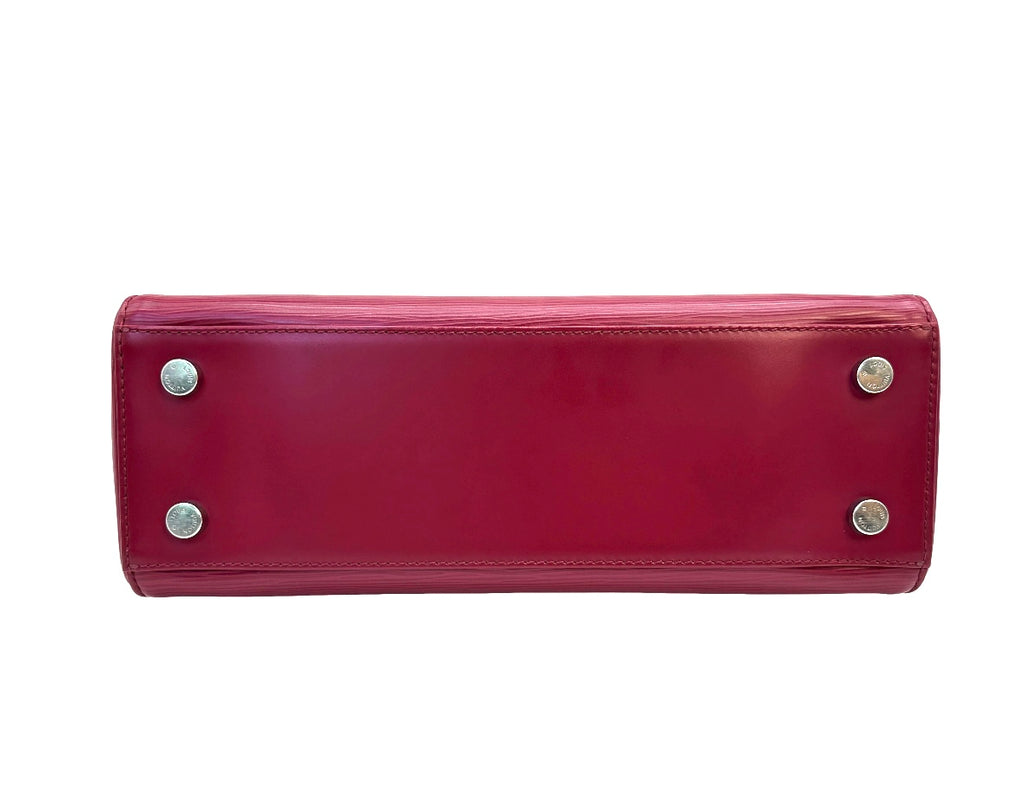 Louis Vuiton Epi Leather Brea MM Rubis.