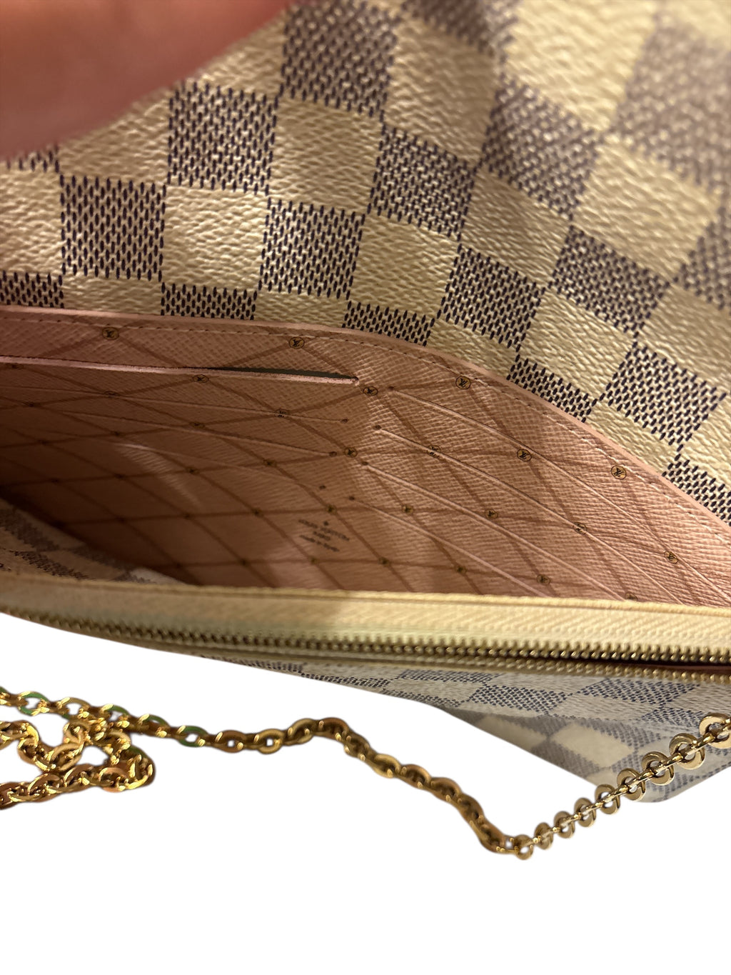 Louis Vuitton Weekend Pochette Limited Edition Damier Summer Trunks Multicolor.
