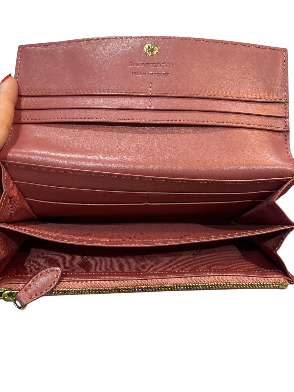 Burberry Flip Wallet.