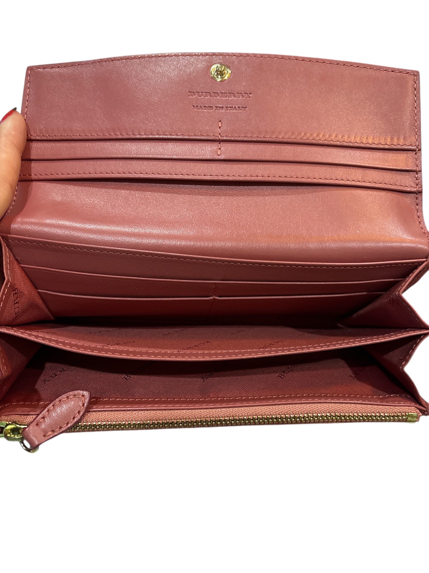 Burberry Flip Wallet.