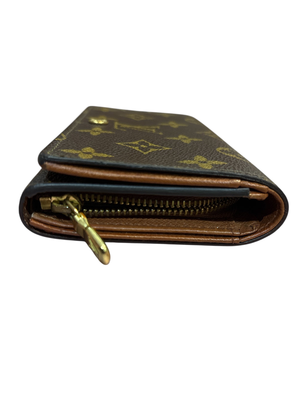 Louis Vuitton Monogram Porte Monnaie Tresor Wallet.