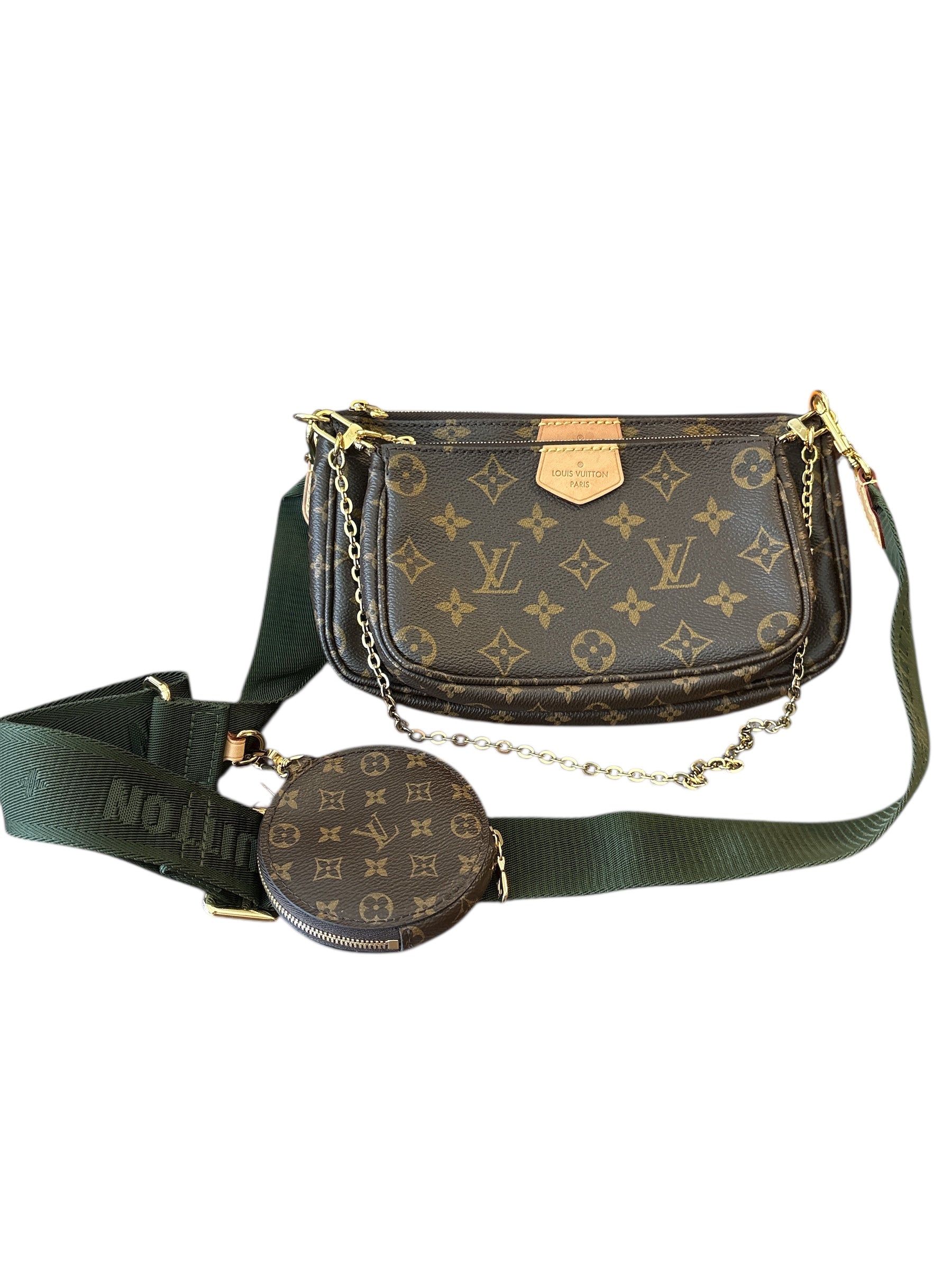 Louis Vuitton Multi Pochette Monogram Canvas.