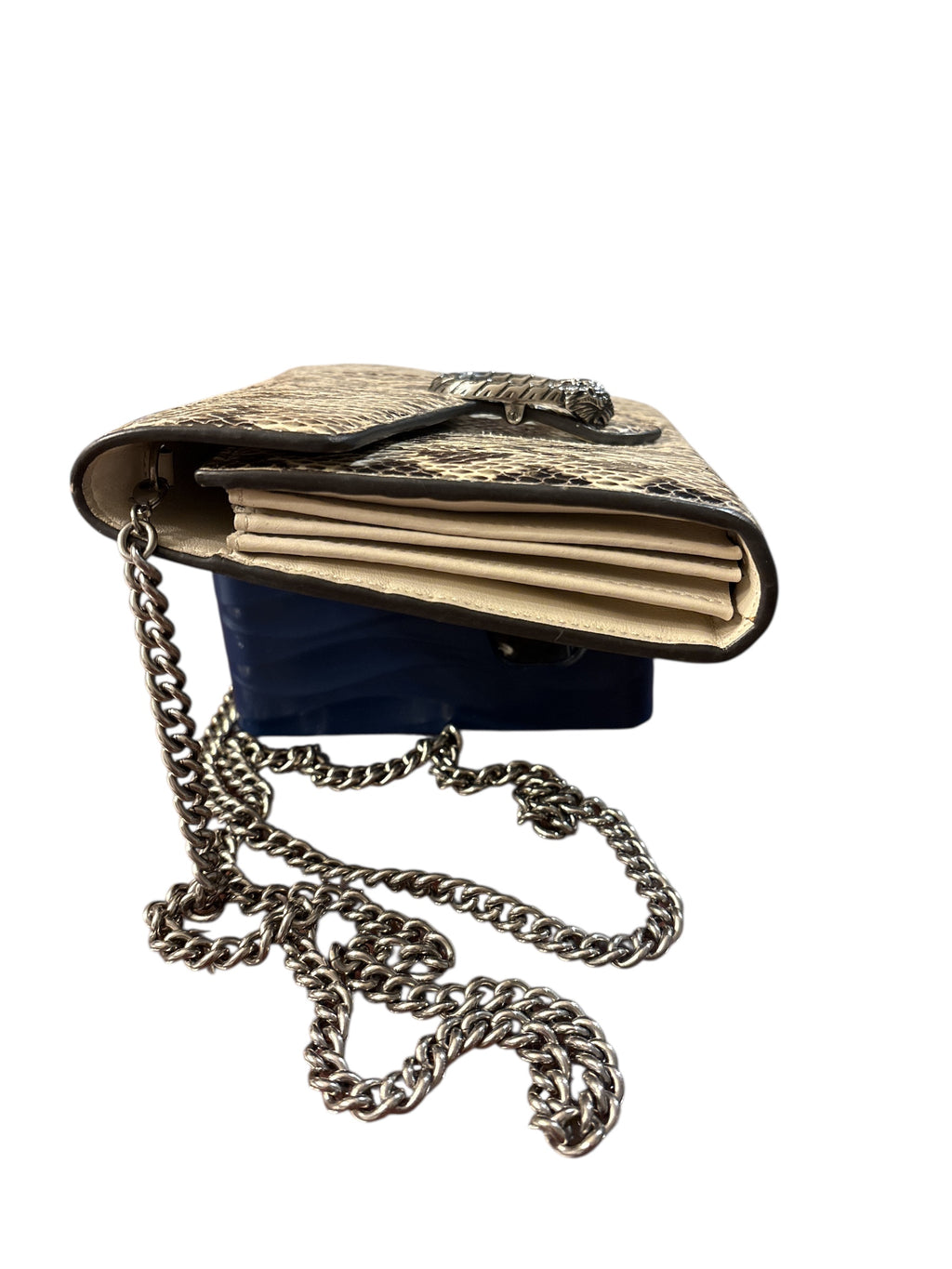 Gucci Watersnake Dionysus Chain Wallet.