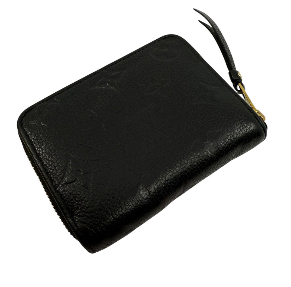 Louis Vuitton Empriente Leather Zippy Card Purse Wallet.