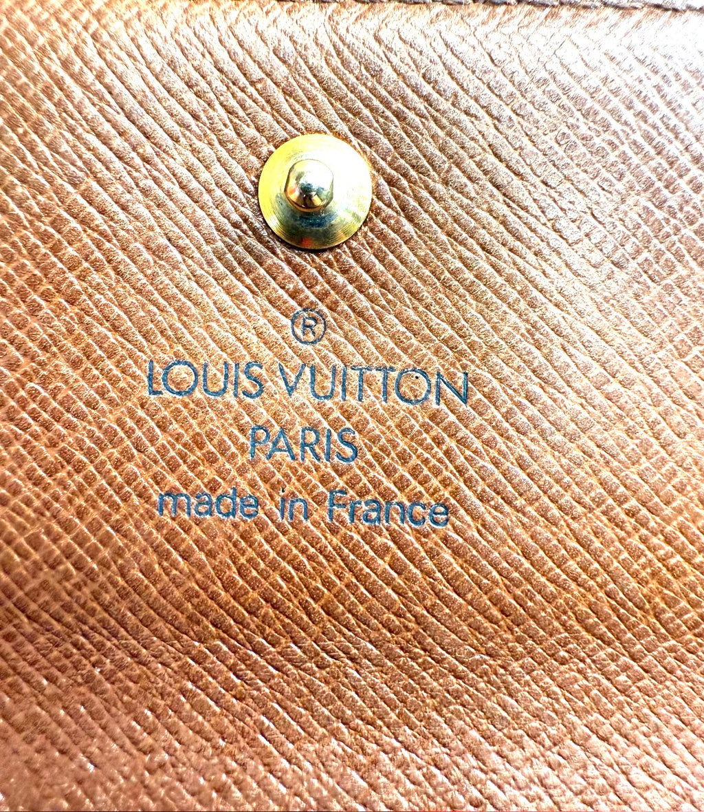 Louis Vuitton Monogram Elise Wallet.
