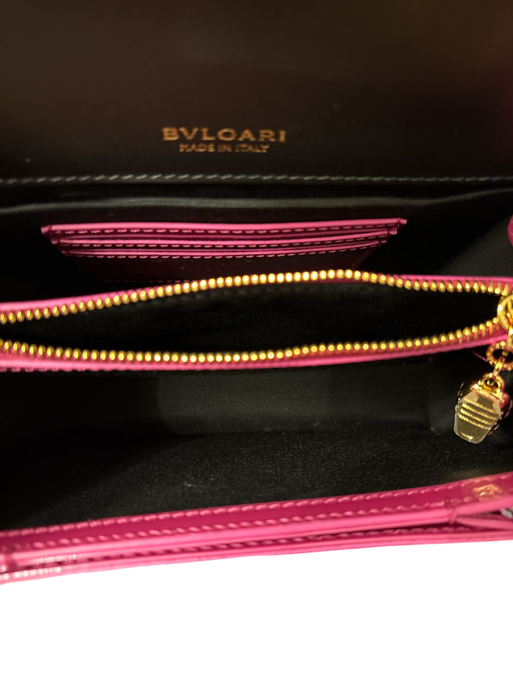 BVLGARI Serpenti Patent Small.
