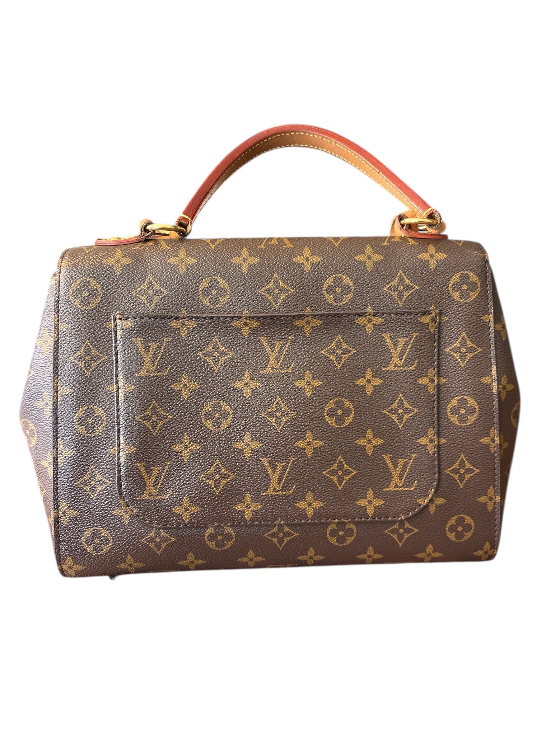 Louis Vuitton Monogram Cluny MM Handbag.