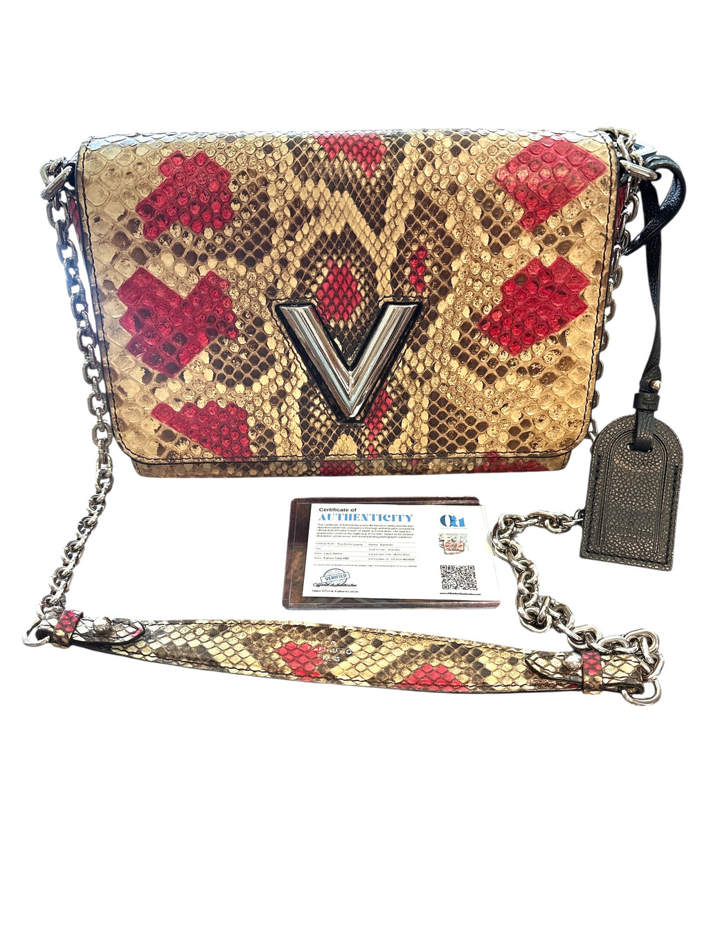 Louis Vuitton Twist Mm Python.