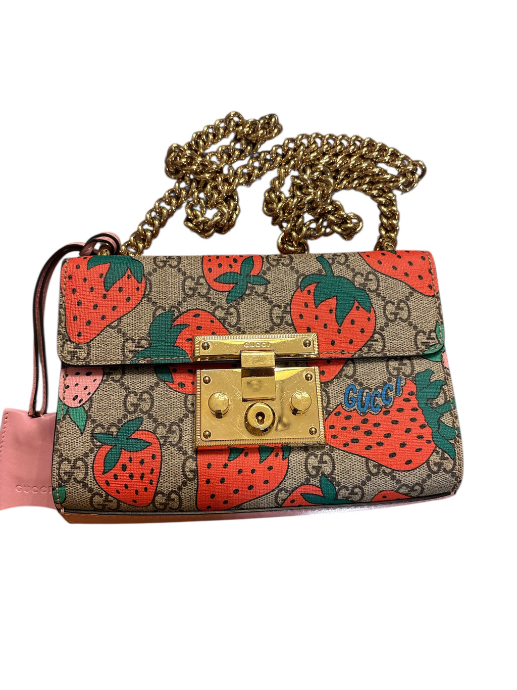 Gucci GG Supreme Canvas Small Shoulder Bag.