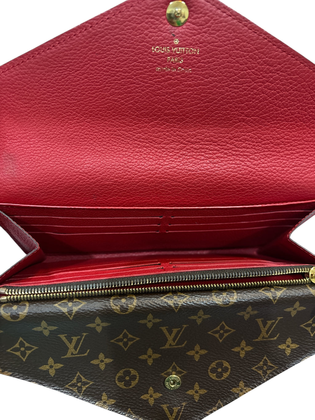 Louis Vuitton Monogram Double V Wallet.