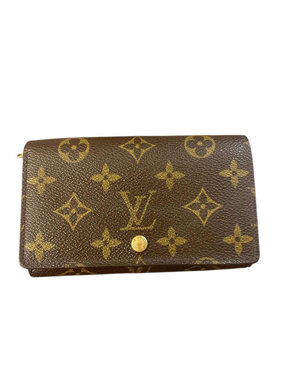 Louis Vuitton Monogram Porte Monnaie Compact Wallet.